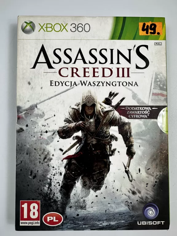 GRA NA XBOX 360 ASSASSINS CREED III