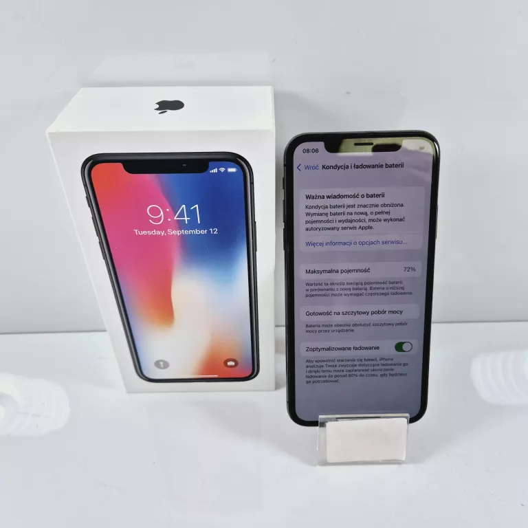 IPHONE X 64GB 72%