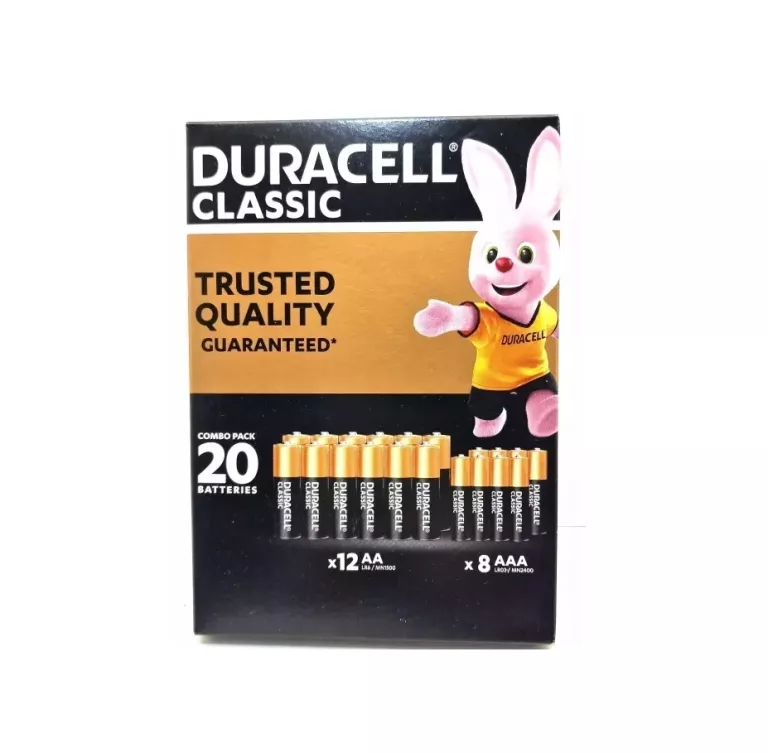 BATERIA ALKALICZNA DURACELL AA 12SZT. /AAA 8SZT. (R3) 20 SZT.