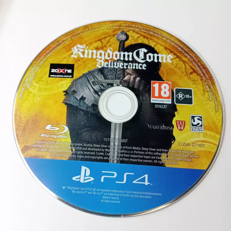 GRA PS4 KINGDOM COME DELIVERANCE