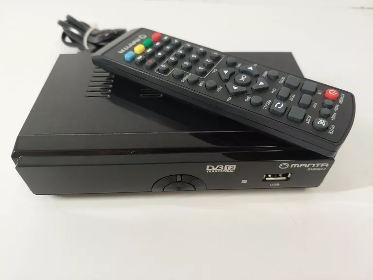 TUNER DEKODER DVB-T MANTA DVBT017 DVB-T2 USB