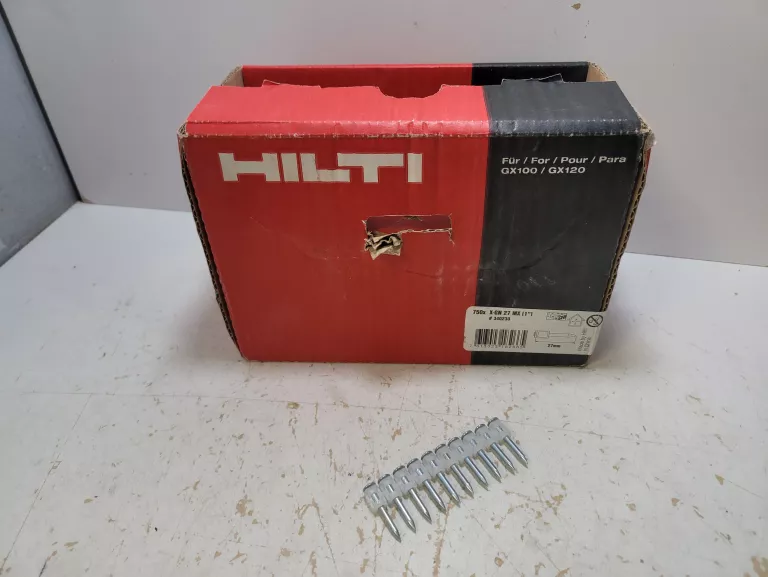 GWOŹDZIE HILTI 400SZT 27MM DO GX100 GX120