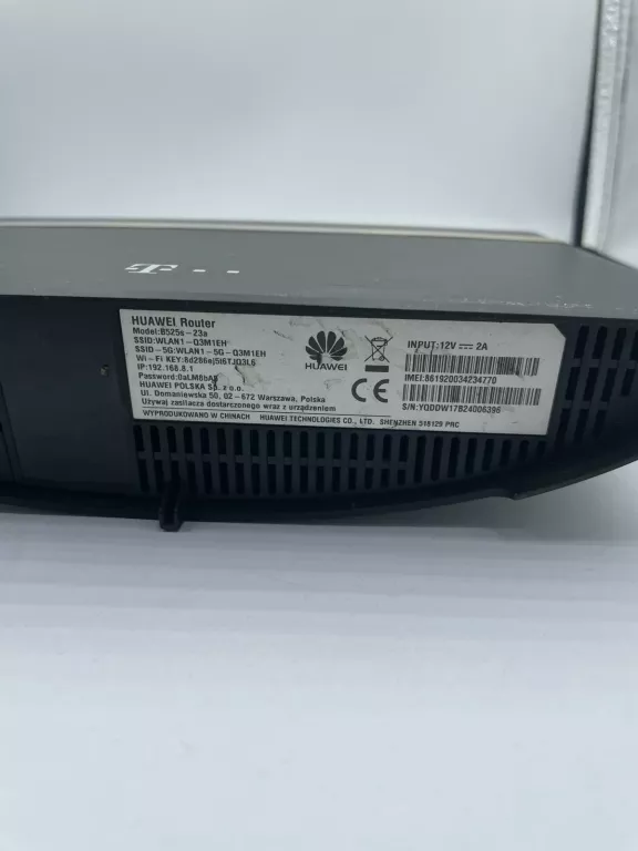 ROUTER WIFI MODEM 4G LTE RUTER HUAWEI B525 NA KARTĘ SIM