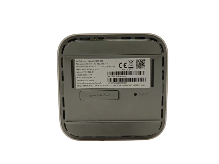 ROUTER SPEEDBOX 5G CPE 3 H135-380
