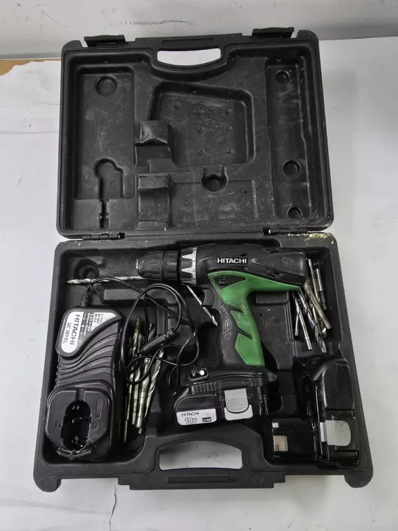 WKRĘTARKA HITACHI DV18DCL2 + ŁADOWARKA