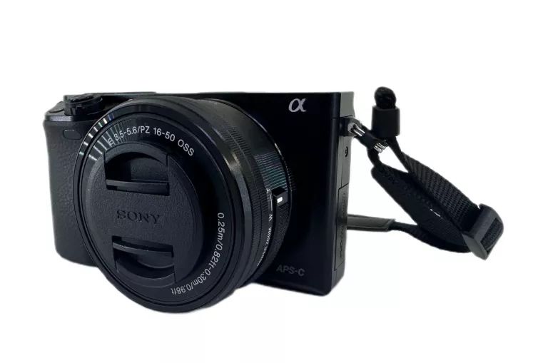 APARAT SONY A6000 (ILCE-6000)PRZEBIEG:1628 KORPUS+OBIEKTYW 16-50MM KOMPLET