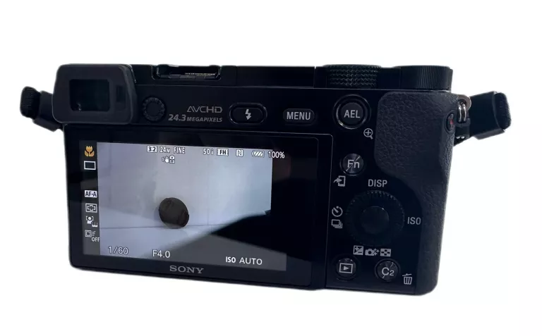 APARAT SONY A6000 (ILCE-6000)PRZEBIEG:1628 KORPUS+OBIEKTYW 16-50MM KOMPLET