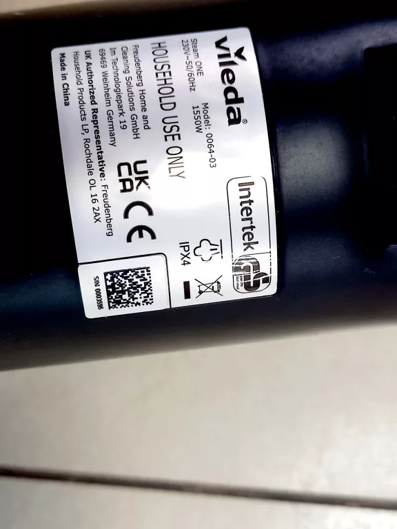 MOP PAROWY VILEDA STEAM ONE 0064-03 1550W