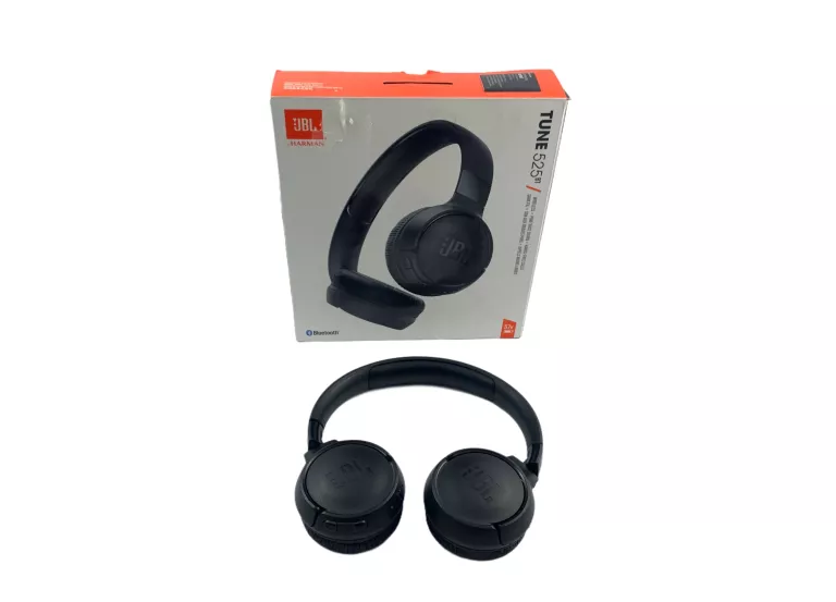 SŁUCHAWKI BEZPRZEWODOWE NAUSZNE JBL HARMAN TUNE 525 BT/PUDEŁKO