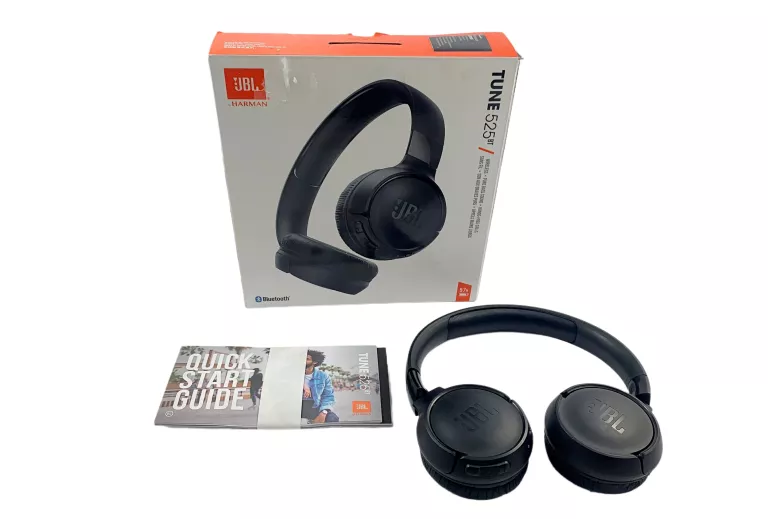 SŁUCHAWKI BEZPRZEWODOWE NAUSZNE JBL HARMAN TUNE 525 BT/PUDEŁKO