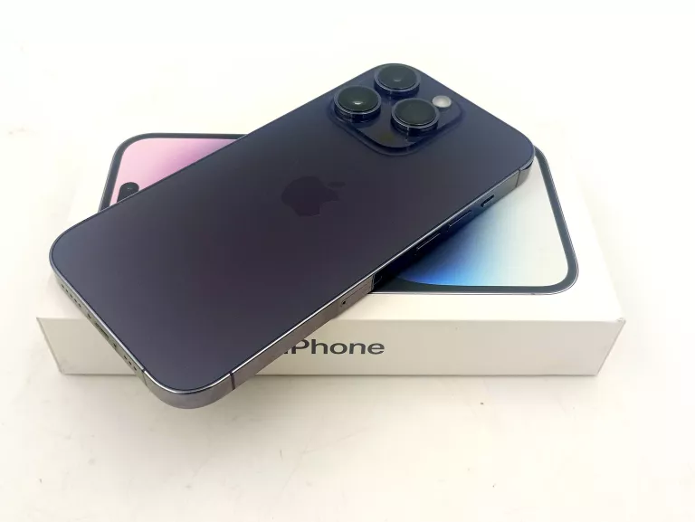 TELEFON  APPLE IPHONE 14 PRO 128GB ! 100% KON. BAT !