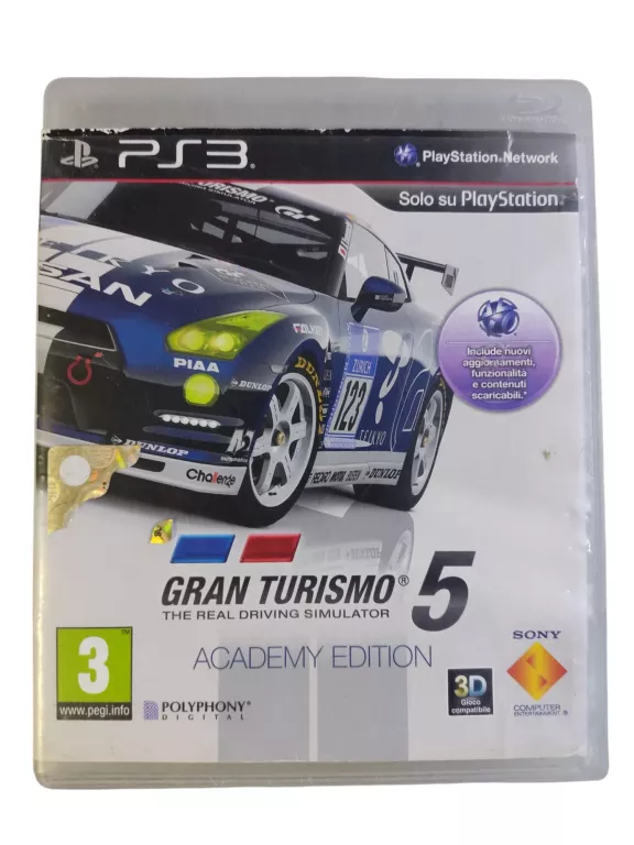 GRA PS3 GRAN TURISMO 5