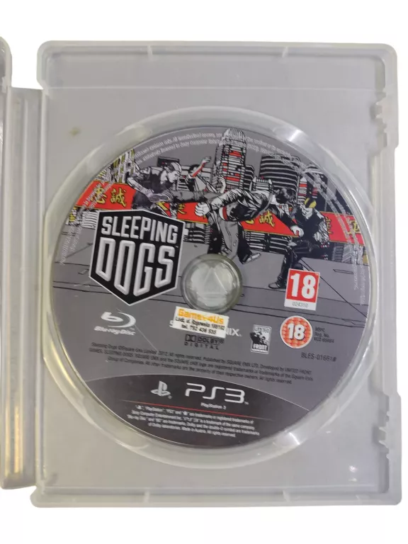 GRA PS3 SLEEPING DOGS