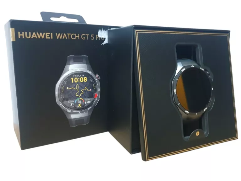 SMARTWATCH HUAWEI WATCH GT 5 PRO ACTIVE CZARNY 46MM VLI-B29 KOMPLET