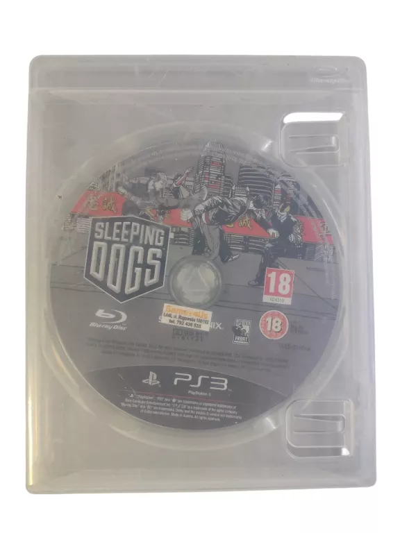 GRA PS3 SLEEPING DOGS