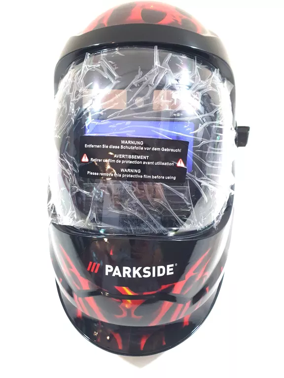 PARKSIDE PSHL 2 D1 AUTOMATYCZNA PRZYŁBICA MASKA SPAWALNICZA W PŁOMIENIE LE