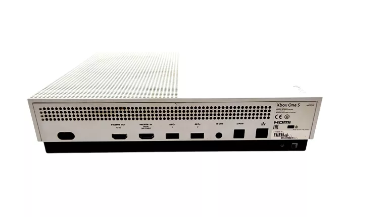 KONSOLA XBOX ONE S Z NAPĘDEM 1TB KABEL PAD BIAŁA