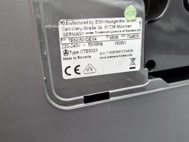 EKSPRES SIEMENS EQ.6 300 TE603501DE