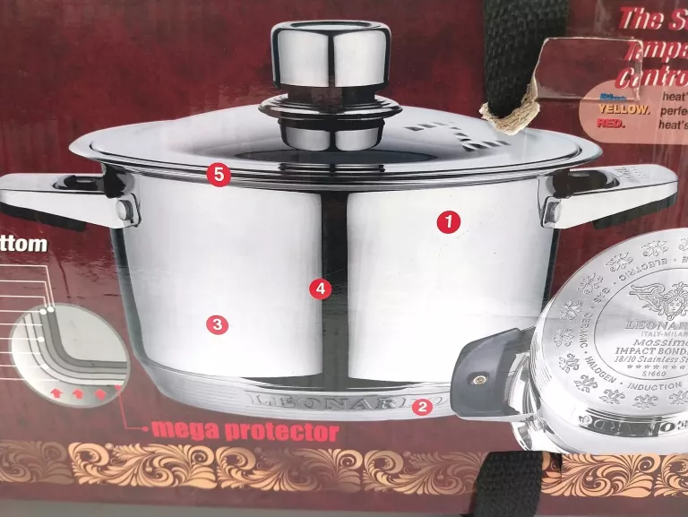 ZESTAW GARNKÓW LEONARDO SET DI 19 PZ. LN-5005 KOMPLET