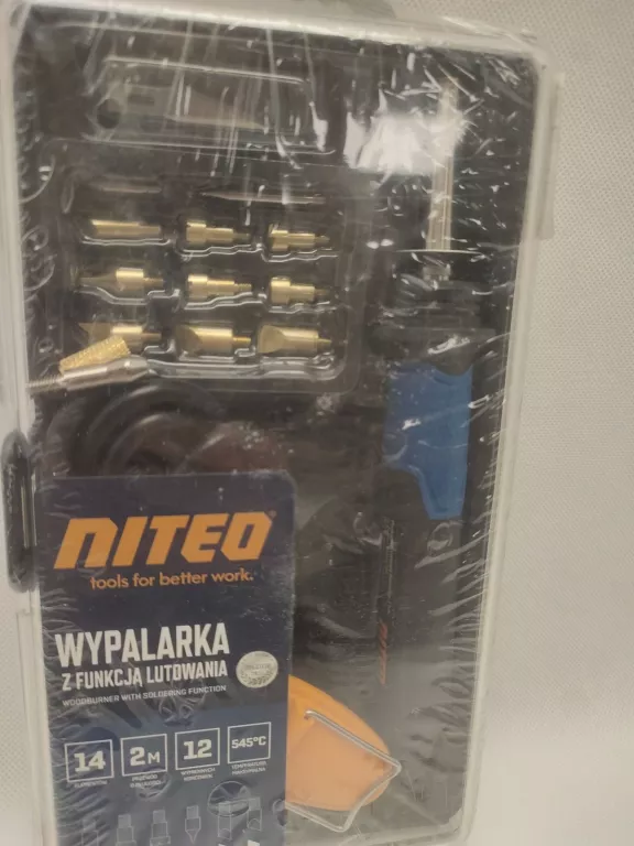 NITEO TOOLS WYPALARKA Z FUNKCJĄ LUTOWANIA