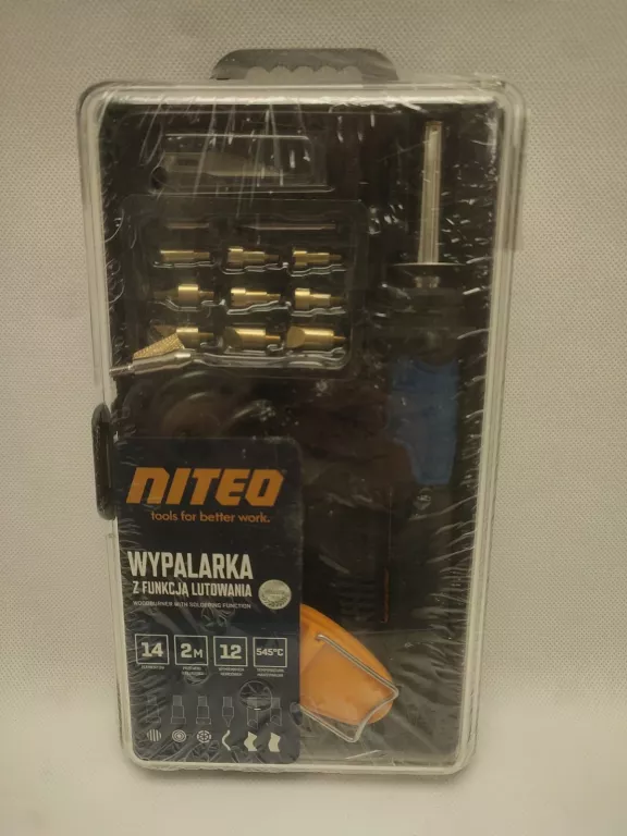 NITEO TOOLS WYPALARKA Z FUNKCJĄ LUTOWANIA