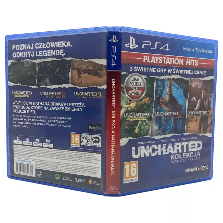 GRA PS4 UNCHARTED: THE NATHAN DRAKE COLLECTION