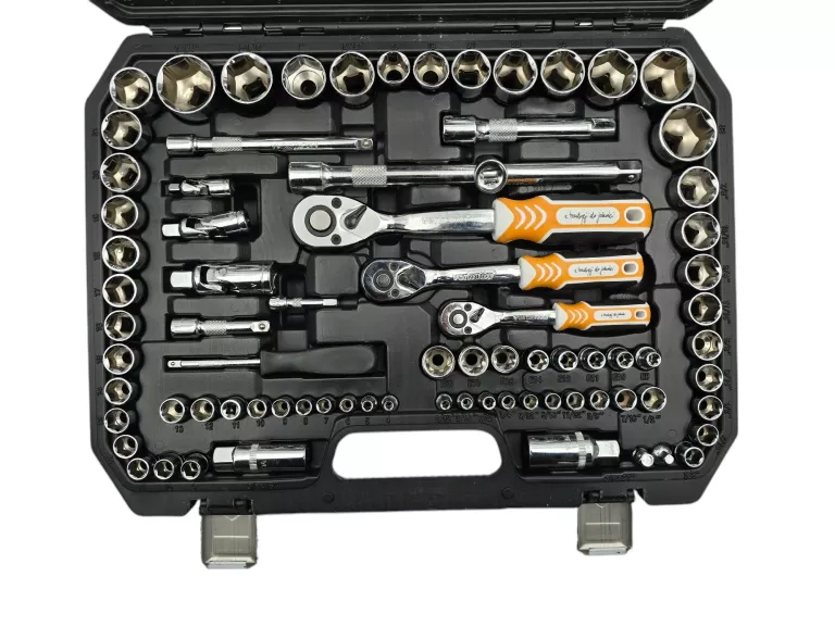 ZESTAW KLUCZY NASADOWYCH VERKATTO 137 SZT 1/4” + 3/8” + 1/2”