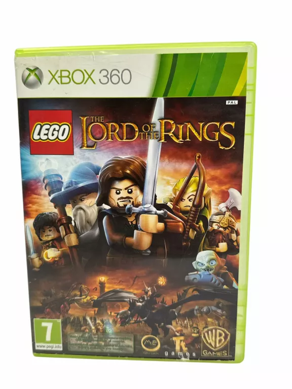 GRA X360 LEGO WŁADCA PIERŚCIENI