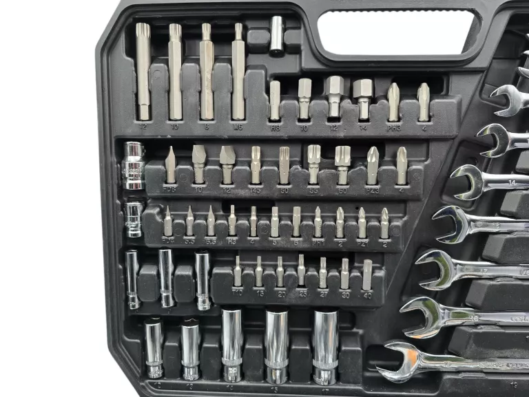 ZESTAW KLUCZY NASADOWYCH VERKATTO 137 SZT 1/4” + 3/8” + 1/2”