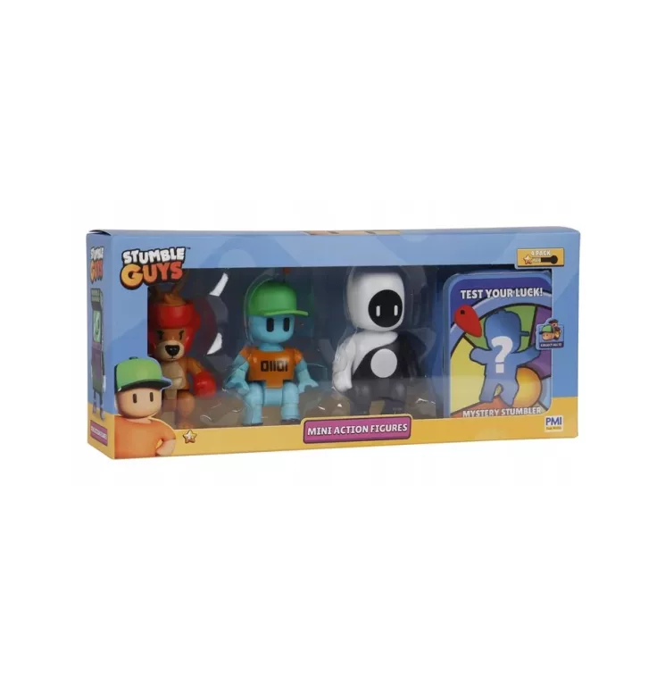 STUMBLE GUYS ACTION FIGURE 4 FIGURKI 7290120514102