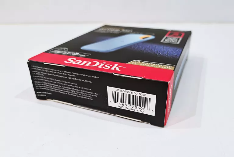SANDISK EXTREME PORTABLE SSD 2TB DYSK ZEWNĘTRZNY