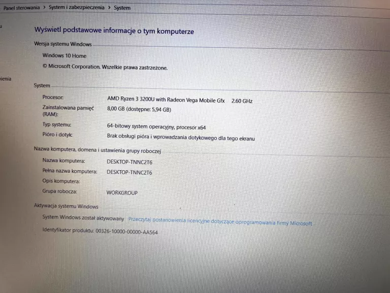LAPTOP HP 255G