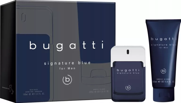 BUGATTI SIGNATURE BLUE FOR MEN ZESTAW WODA TOALETOWA 100 ML+ŻEL 200ML