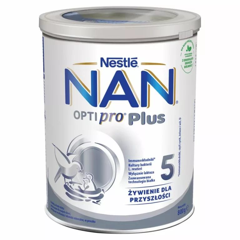 NESTLE NAN OPTIPRO PLUS 5 800G MLEKO MODYFIKOWANE