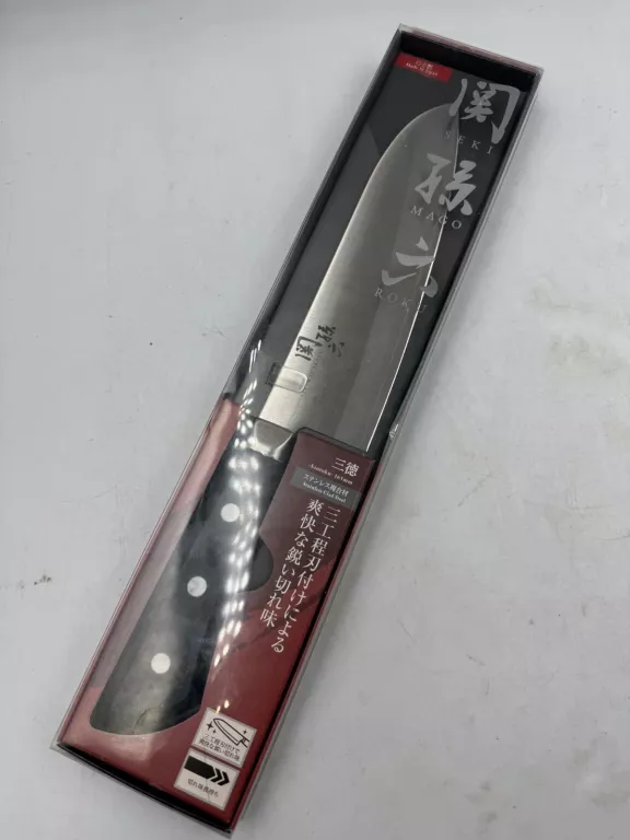KAI SEKI MAGOROKU AKANE NÓŻ KUCHENNY SANTOKU 165MM