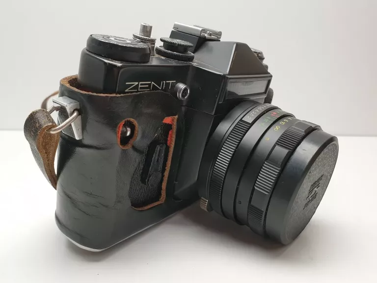 STARY APARAT ZENIT EM Z LAMPĄ BŁYSKOWĄ