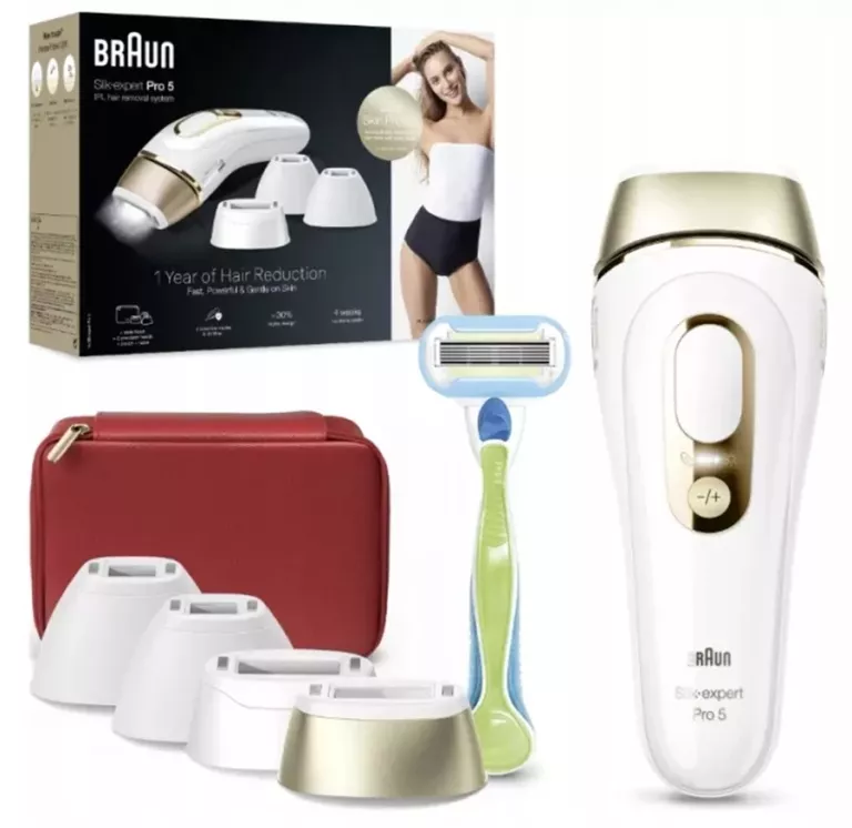 DEPILATOR BRAUN SILK-EXPERT PRO 5 IPL PL5382 7500435238281
