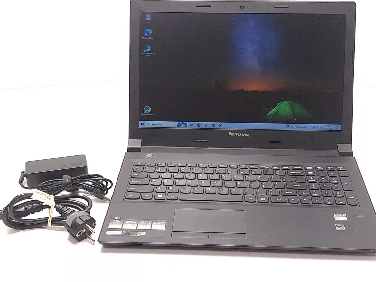 LAPTOP LENOVO B50-45 4/120GB SSD W10 AMD + ZASILACZ