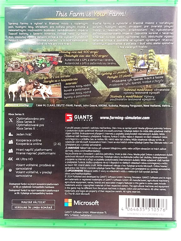 GRA NA XBOX: FARMING SIMULATOR 25