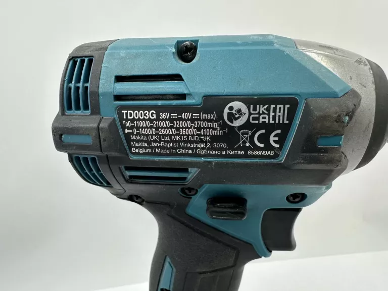 MAKITA ZAKRĘTARKA TD003G 2023R PLUS AKUMULATOR 2.AH