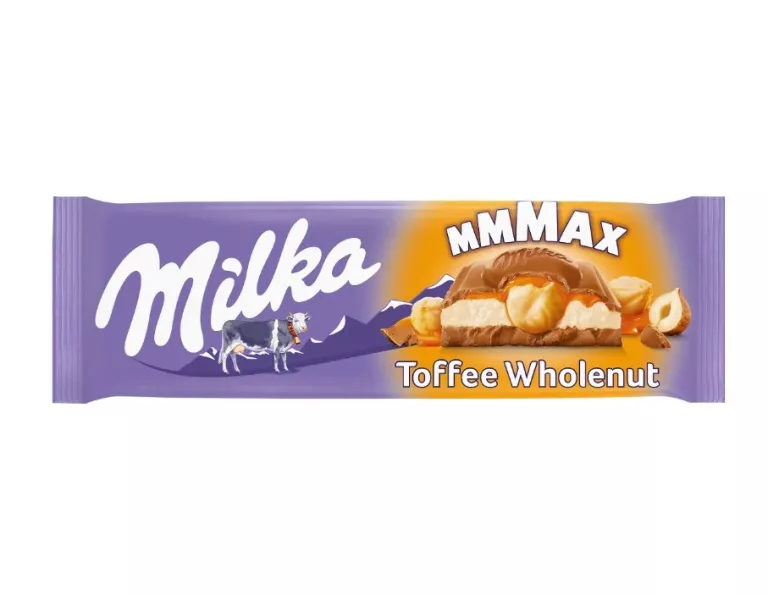 CZEKOLADA MILKA MMMAX TOFFEE WHOLENUT 300G