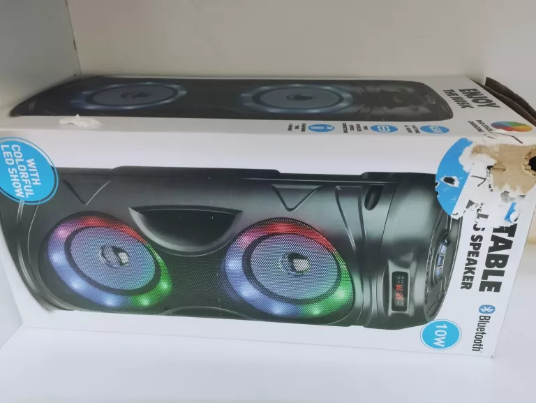 GLOSNIK POWER AUDIO DJ PARTY 650 KARAOKE 10W CZARNY
