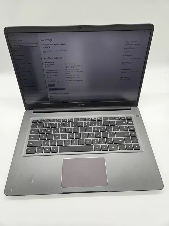 HUAWEI MATEBOOK MRC-W10 I5-8250U 8/256GB SSD W10