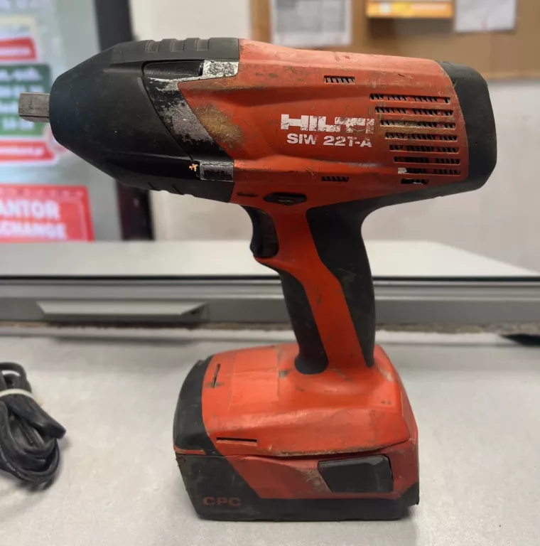 KLUCZ UDAROWY HILTI SIW 22T A 4,0AH