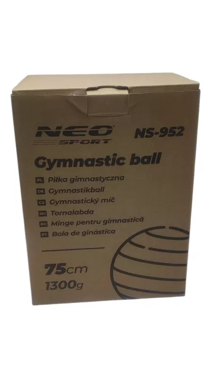 PIŁKA GIMNASTYCZNA NEO SPORT NS-952 75 CM / 1300 G