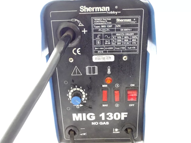 SPAWARKA SHERMAN MIG 130F + PRZEWODY