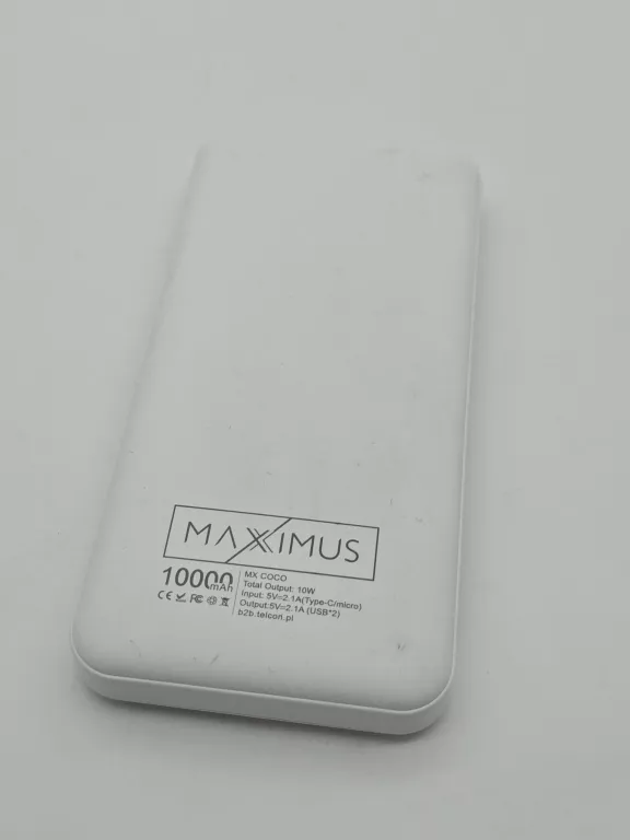 POWERBANK MAXIMUS 10000MAH 10W