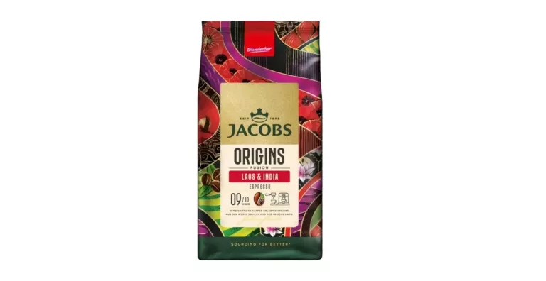 KAWA ZIARNISTA MIESZANA JACOBS ORIGINS FUSION INDIA & LAOS 1000 G