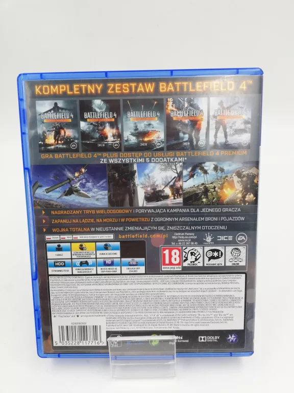 GRA BATTLEFIELD 4 PREMIUM EDITION POLSKA WERSJA JĘZYKOWA PL PS4