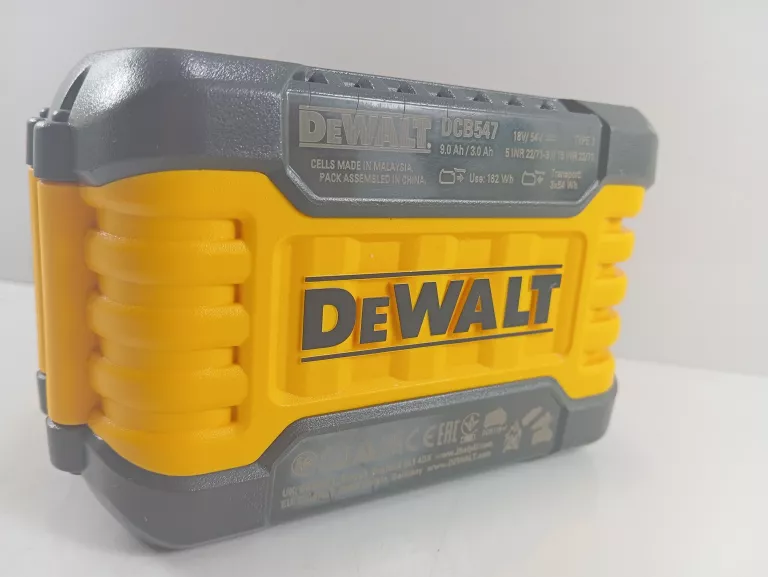 BATERIA DEWALT DCB547 AKUMULATOR XR FLEXVOLT 54V 9,0AH